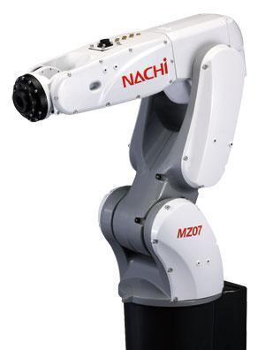 NACHI世界顶级高速精巧型机器人 MZ07_设备栏目